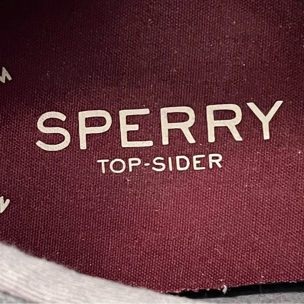 Sperry Top-Sider Men’s Size 10 Halyard CVO Canvas Corduroy Lace Up Casual Shoes